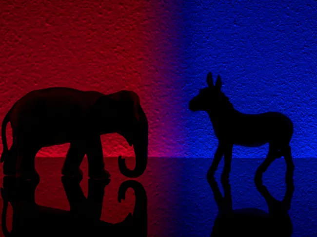 animals representing political parties of USA